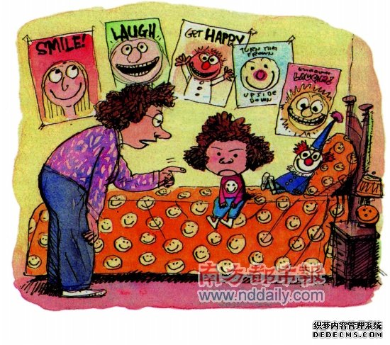 　　只是说“做个好孩子”并不能轻易改变孩子的想法。